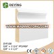 White primed MDF skirting board / baseboard molding for flooring