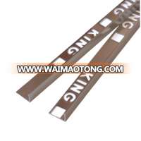 Hot sale 10mm L shape factory direct for protecting tile edge different finish aluminum tile trim